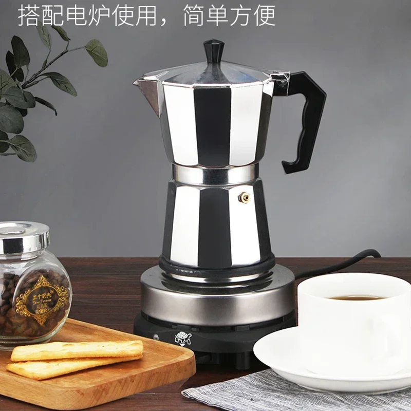 Moka Pot Stove - Cafetière Moka en aluminium compatible avec