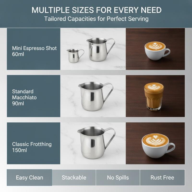 Pichet en acier inoxydable pou - Barista Milk Jug avis et prix