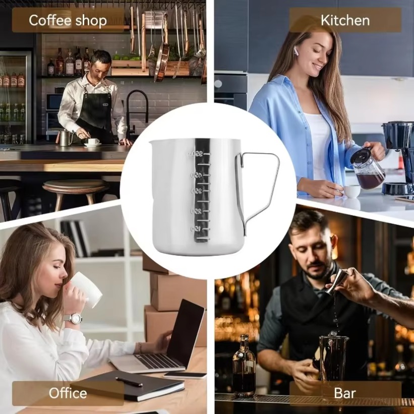 Tasse à café et à lait en acie - Barista Milk Jug avis et prix
