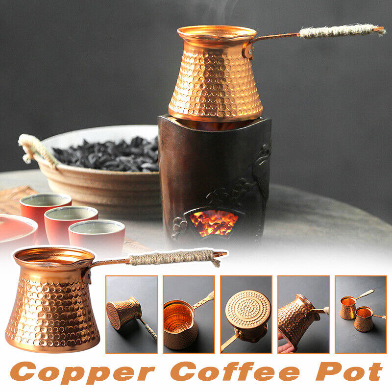 Cafetière en cuivre turc antiq - Moka Pot Stove avis et prix