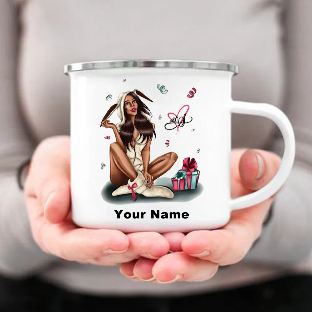 Tasse en émail personnalisée a - Coffee Tea Name avis et prix