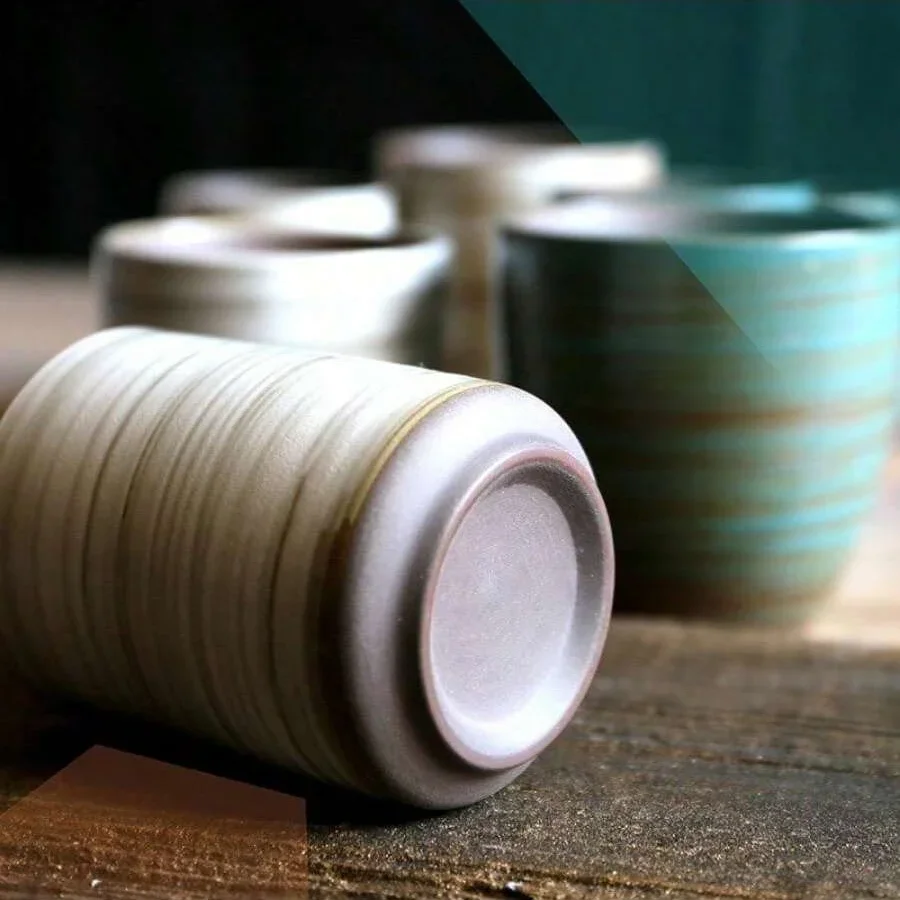 Tasse en grès craquelée peinte - Xbloom Coffee Tea avis et prix